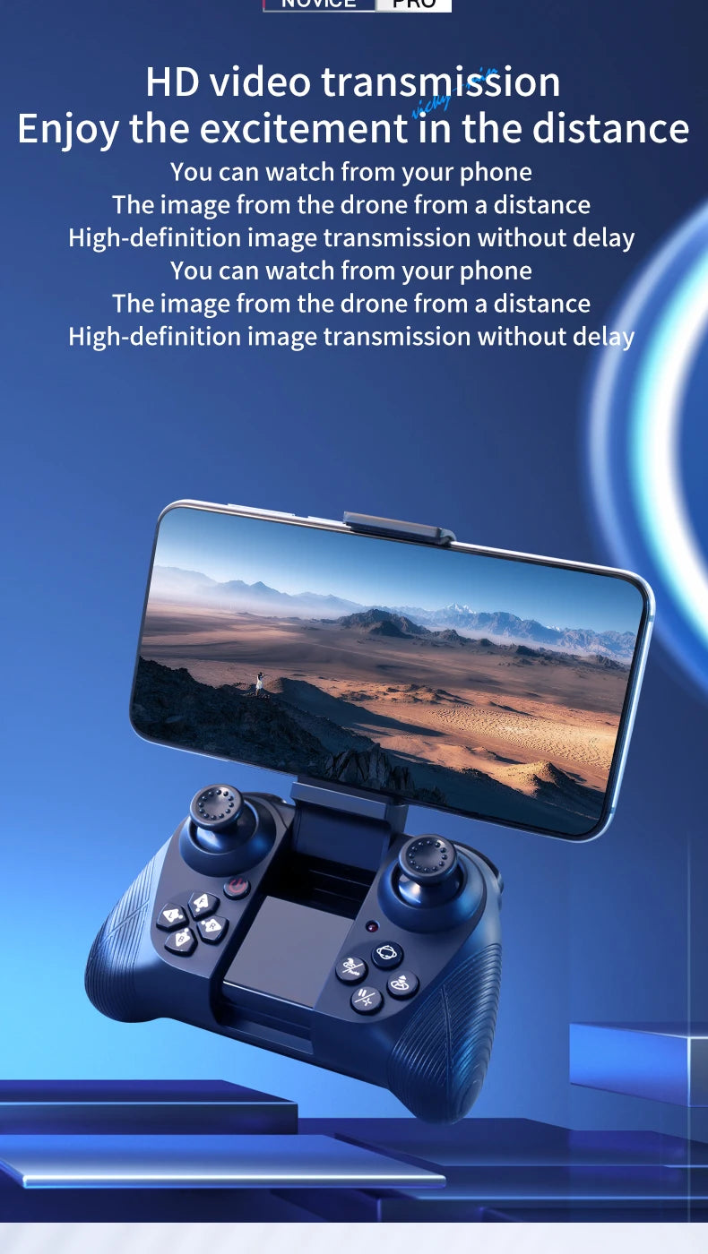 NEW V13 Mini Drone 4K HD Professional With 1080P Dual Camera 2.4G WIFi FPV Dron Foldable RC Quadcopter Gift Toy
