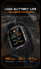 CUBOT C20 Pro SmartWatch 1.83-inch IP68 Waterproof Sport Watch for Men Heart Rate Fitness Tracker 24H Health Monitor Phone Call