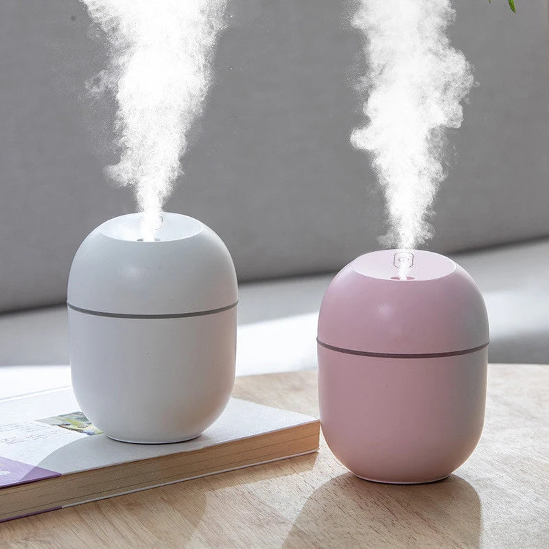 2024 Xiaomi Ultrasonic Air Humidifier Essential Oil Diffuser Car Purifier Aroma Anion Mist Maker With Portable USB LED Light New